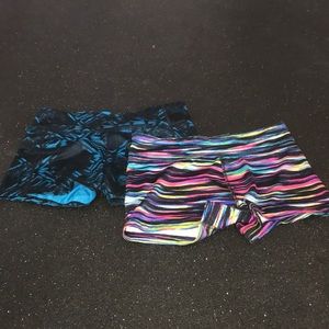 Two pairs of spandex